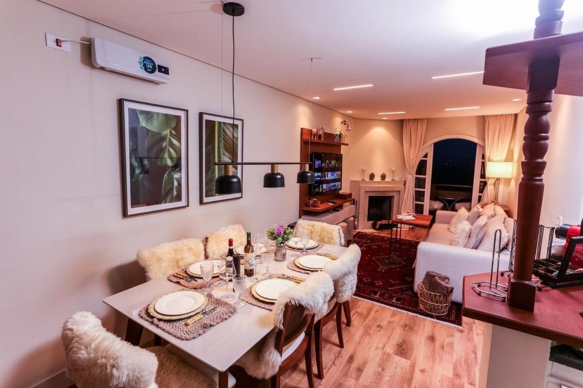 Quatre Saison 412 - Flat Nas Montanhas Perfeito Para Relaxar Campos do Jordão Kültér fotó